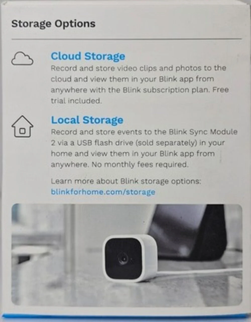 Blink Mini Indoor 1080p HD Smart Security Camera Wi-Fi Alexa BCM00300U New